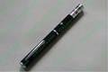 50mw 532nm kaleidoscopic green laser pointer pen with star cap + free shipping