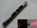 100mw 650nm kaleidoscopic red laser pointer pen+free shipping