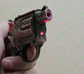 2 in 1 gun lighter with a red laser pointer FREE SHIPPING