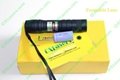 50mw hand-held green laser flashlight pointer with a focusable lens POP BALLOON 