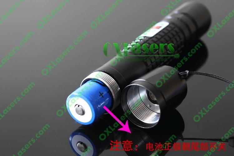 OX-G40  200MW focusable green laser pointer torch light cigars free shipping 5