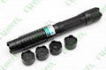 5in1 445nm 1w/1000mw metal cased focusable blue laser pointer