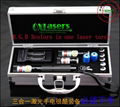 OXLasers RGB301 1000MW blue+200mw red+100mw green 3 in 1 burning  laser pointer