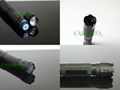 445nm 1w/1000mw burning focusable blue laser pointer (5 star caps) free shipping