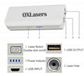 OXLasers OX-20 5200mah power bank for phones and tablet pc with laser pointer