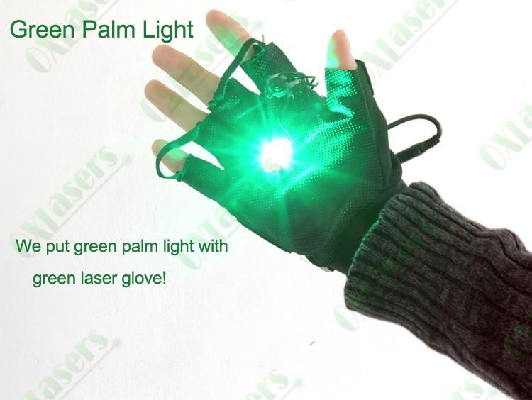 OXLasers green laser gloves with 4 laser modules for DJ party dancing show light 5