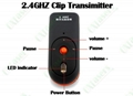 OXLasers 2.4GHz headset microphone with USB bluetooth receiver for conference