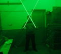 OXLasers NEW dual head green laser pointer green laser sword for dj party club 