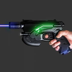 oxlasers 445nm burning 3W blue laser gun laser pointer gun laser focusable 