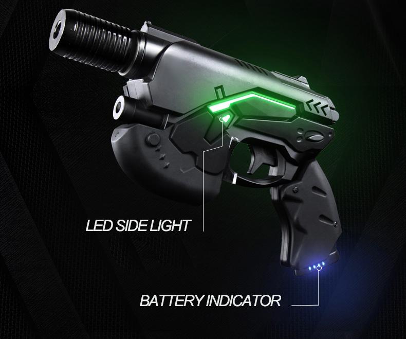 oxlasers 445nm burning 3W blue laser gun laser pointer gun laser