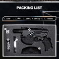 oxlasers 445nm burning 3W blue laser gun laser pointer gun laser focusable  11