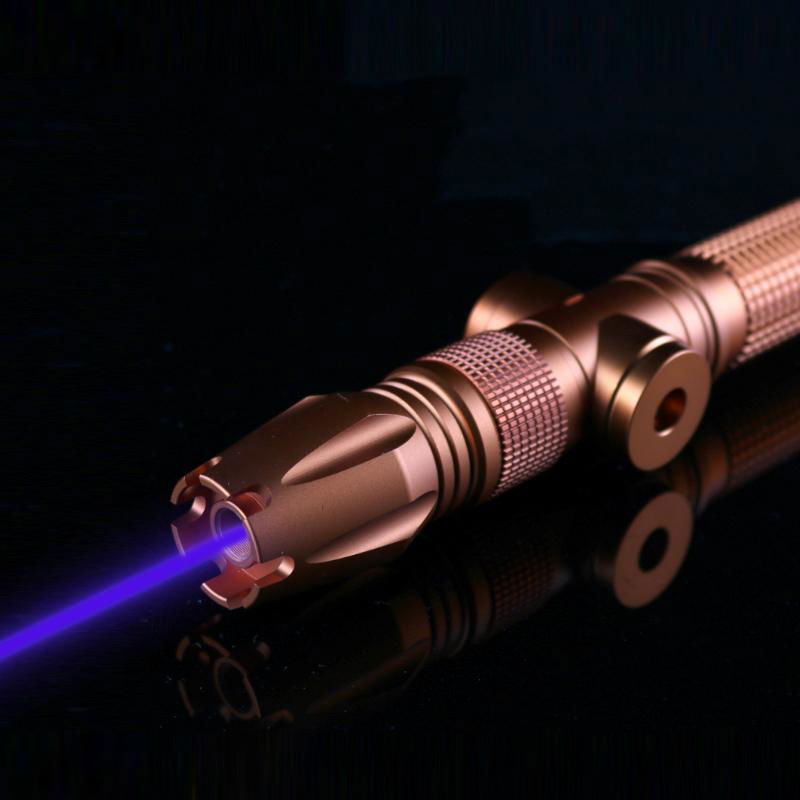 4W oxlasers BX980 450nm 4000mw focusable burning blue laser pointer laser sabler 2