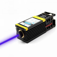 oxlasers 5.5W 5500mW focusable 445nm 450nm blue laser module for laser engraver 