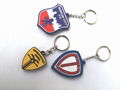 Custom 3D/2D Keychain ,Soft PVC Key Ring 4