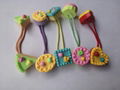 European and American plastic children's  hair ring 2