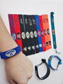 Silicone bracelet wrist band 1