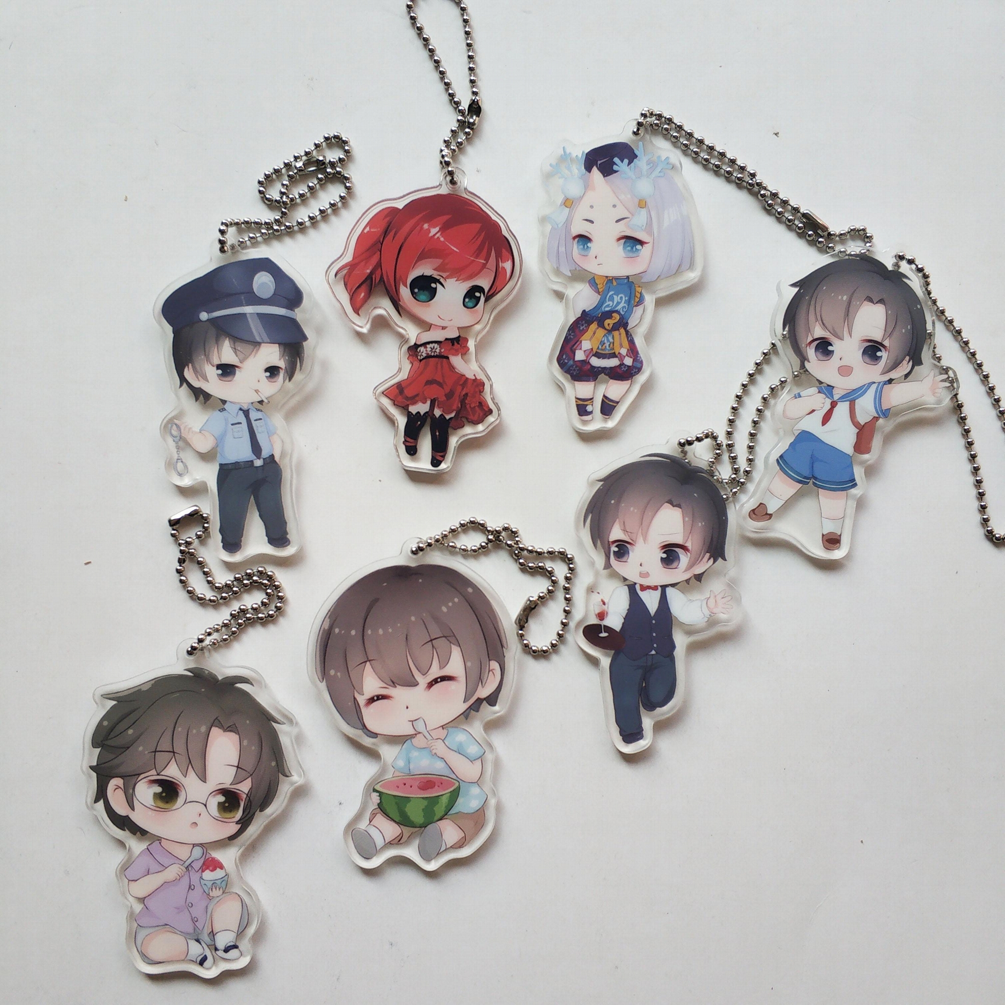 Acrylic keychain acrylic keyring 2