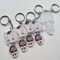 Acrylic keychain acrylic keyring 3