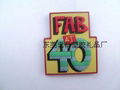 Soft PVC badge, 3D rubber label