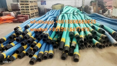 cement trailer Wire rope cement ash unloading pipe Ash discharge hose  