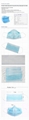 Portable Foldable Disposable Personal Non Woven Disposable Face Mask 1