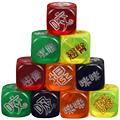 colorful dice(resin) 5