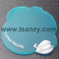 promotional cup coasters/ cup mat/ cup pad with branded logo 5