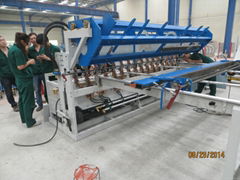 mine timbering mesh welding machine