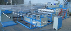 Plastic bubble film making machinery