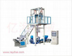 Polyethylene blown film making machine