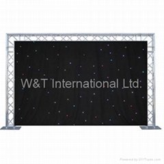 LED Star Curtain 6x4m RGB Tri 