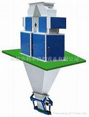 Particle Packing Machine With Twin Bucket