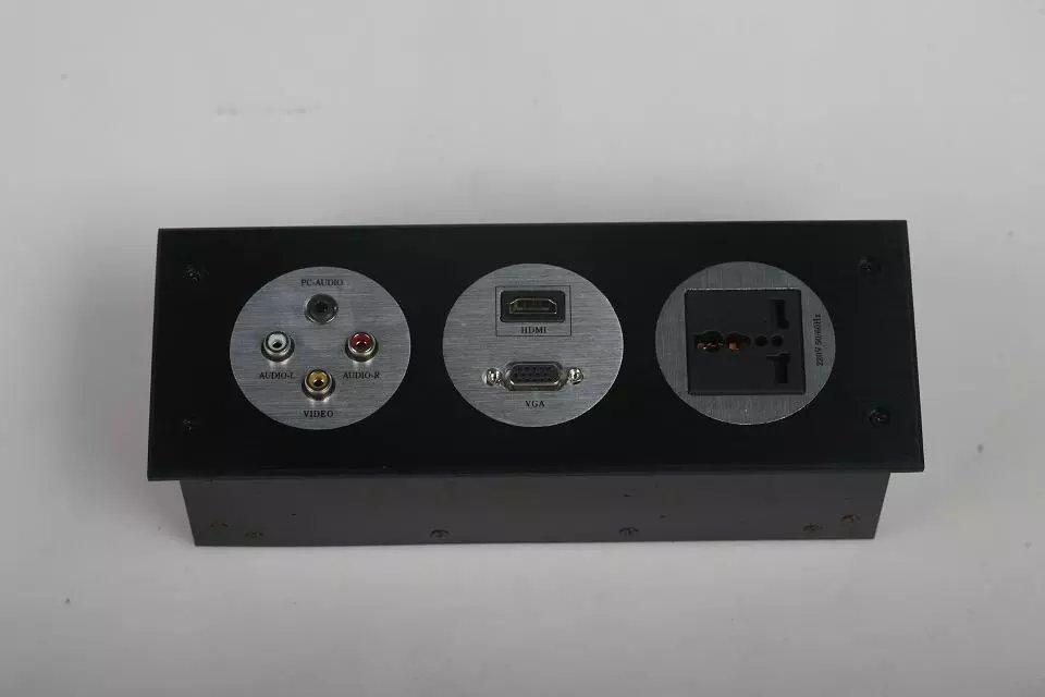 桌面插座 多媒體信息盒  抽線盒  電動插座 3