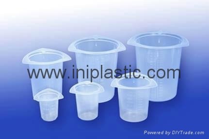 塑胶制品厂生产透明塑料量杯|量筒|几何形状测量容器|液体测量器皿 5