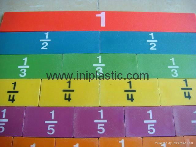 we are a plastic moulded injection rainbow fraction tiles decimal fraction tiles 5