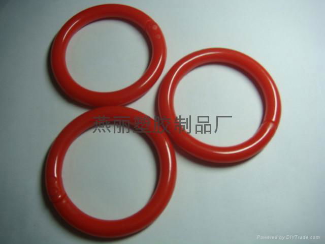 we make plastic ring water ring baby ring snap ring classic ring shopping ring 2