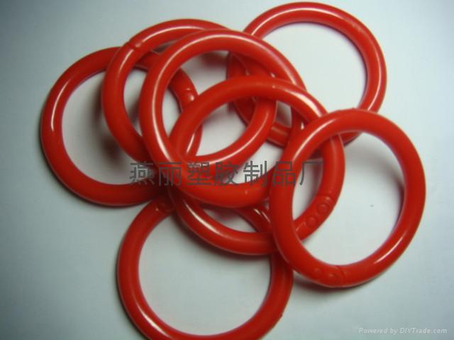 we make plastic ring water ring baby ring snap ring classic ring shopping ring 4