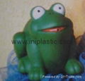 vinyl frogs PVC frog polyresin frog plastic frog resin frogs plastic tadpole