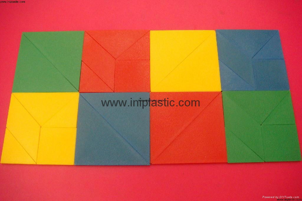 we produce  moulded EVA tangrams plastic tangrams wooden tangrams foam cubes 4