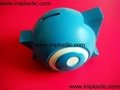 we mianly produce black and white piggy bank chicken coins bank cock bank