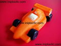 we are a toys factory supplying many vinyl squeaky car F1 racer pull back car 3