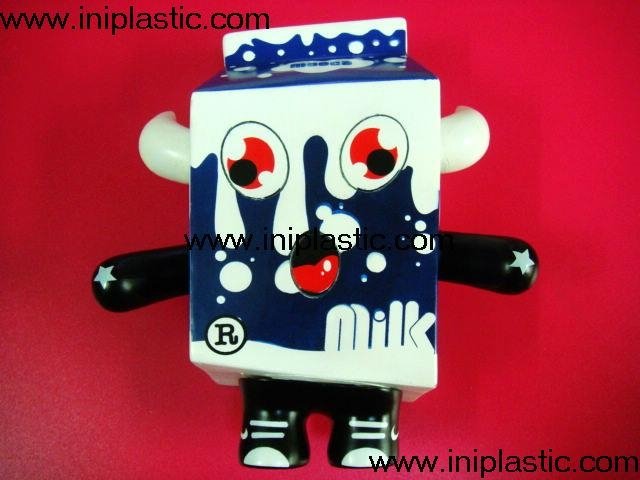 我们生产供应搪胶牛奶公仔奶牛玩具牛奶玩具牛奶金鱼罐子固定器 5