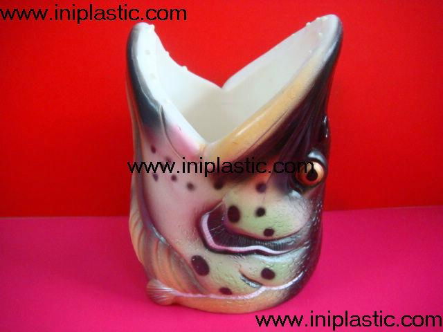 we are a toys factory fish koozie fish head can holder vinyl shark  head fish