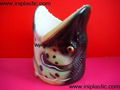 we are a toys factory fish koozie fish head can holder vinyl shark  head fish
