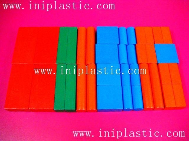 我们塑胶制品厂生产塑料心形积木|心形拼块|几何模型体|木形状|木形体 4