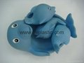 we mianly manufacture PVC dolphin vinyl dolphin mom and son dolphin family 3
