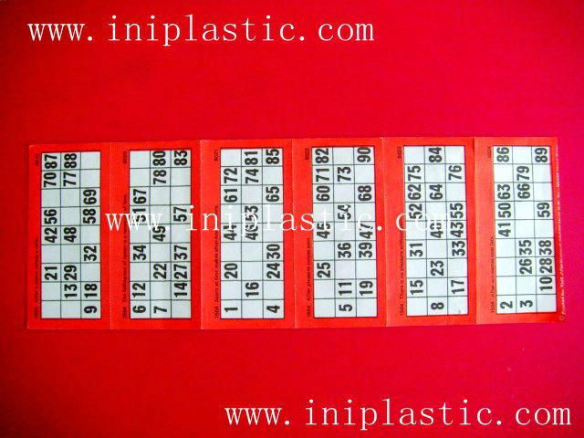 we mianly produce custom made bingo cards bingo games bingo shutter cards 5