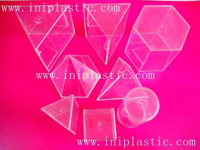 塑胶制品厂生产透明塑料量杯|量筒|几何形状测量容器|液体测量器皿 2