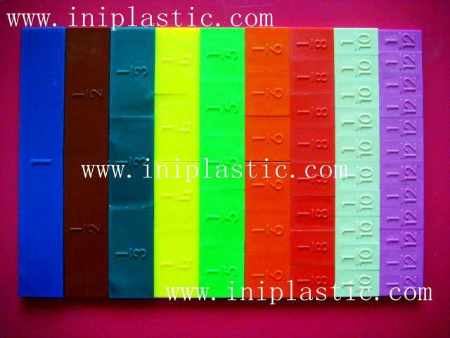 we are a plastic moulded injection rainbow fraction tiles decimal fraction tiles 3