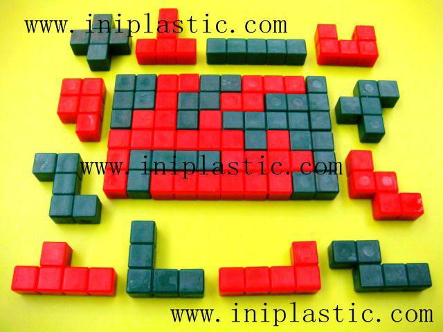 we are plastic3D smart tiles tetris plastic Tetris plastic blocks 3D pentominoes 3